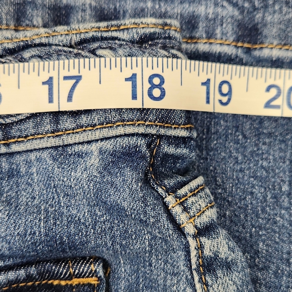 GAP 70s Flare High Rise Cotton Blend Denim Light Wash Jeans. 33/ 16 Tall - Picture 10 of 14